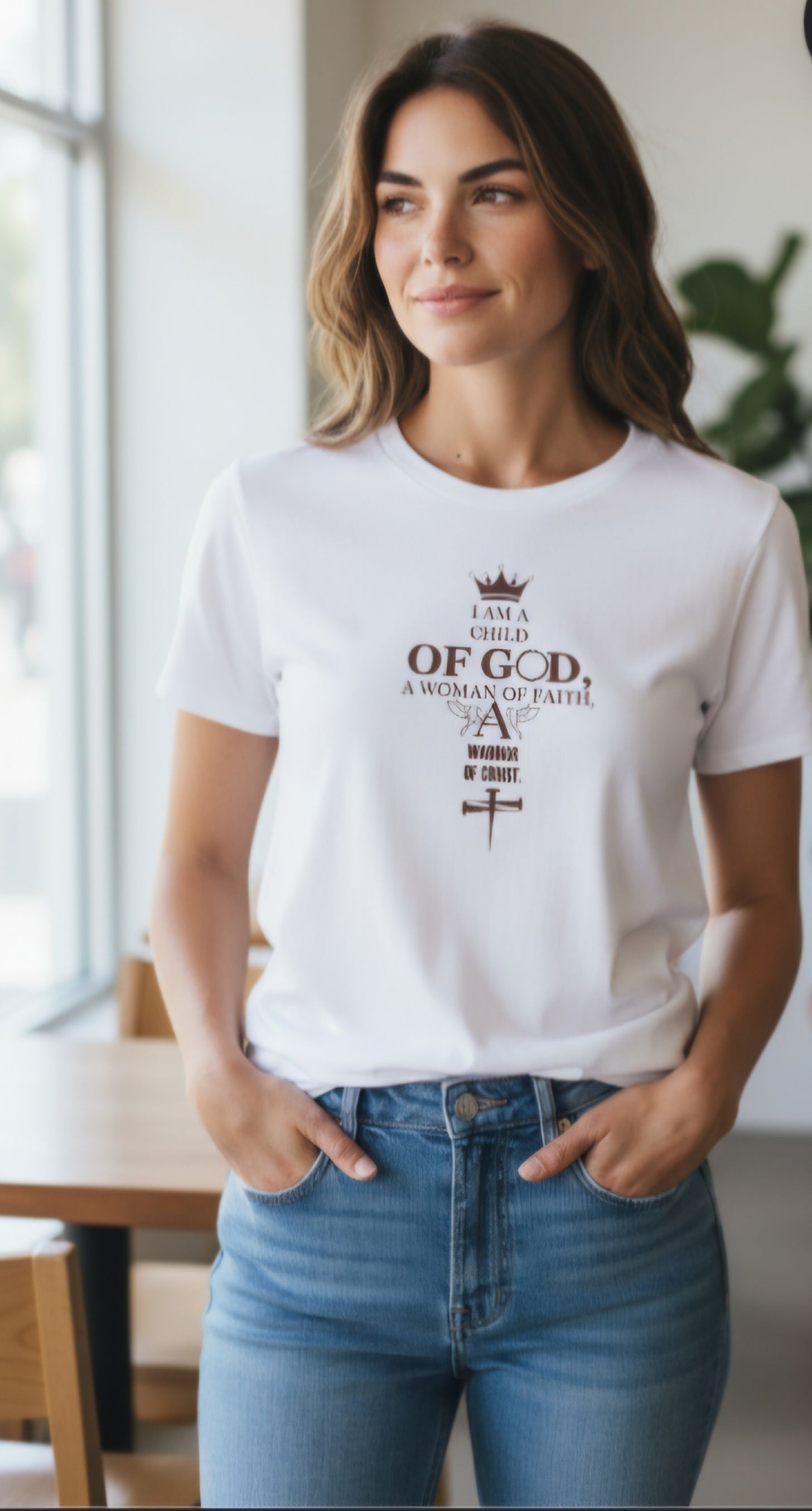 Godly Woman Tee – I Am A Woman Of Faith